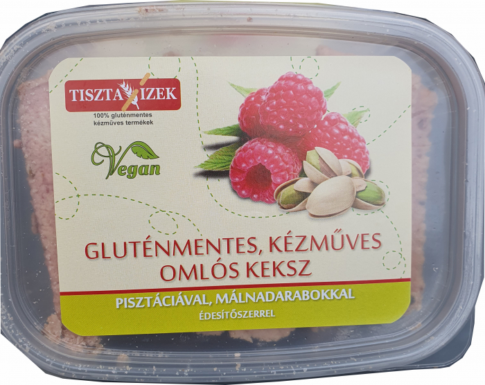Biscuiți Artizanali cu Fistic și Bucăți de Zmeură, Fără Gluten, Fără Lactate, Fără Zahăr Adăugat. [3]