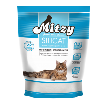 Așternut Silicat pentru pisici Mitzy 3.8 L [1]