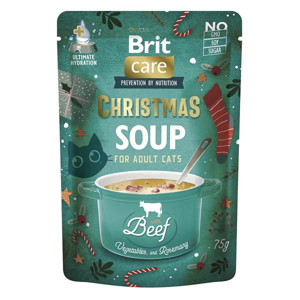 Brit Care Cat Christmas Beef Soup 75 g [1]