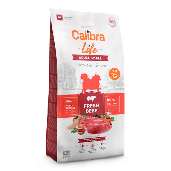 Calibra Dog Life Adult Small Breed Beef 6 Kg [1]