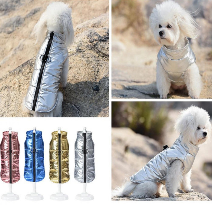 Jacheta fas cu fermoar pentru caini 40 cm [1]