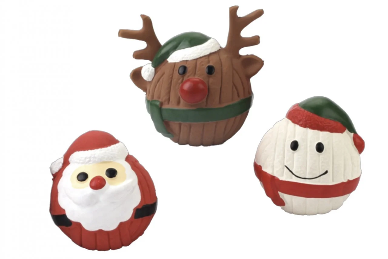 Jucarie minge de Craciun pentru caini [1]