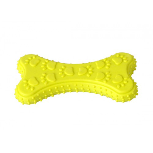 Jucărie pentru câini, os cu lăbuțe 10,5 cm, div.culori [1]