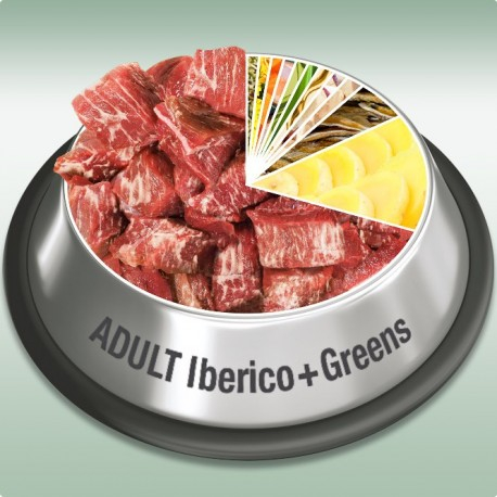 Platinum Adult Iberico & Greens hrană semiuscată pentru câini 5kg [3]