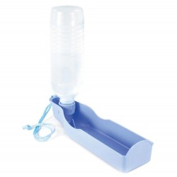 Accesorii - Adăpător pentru câini, albastru, 0,5 L