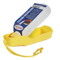 Accesorii - Adăpător pentru câini, galben, 0,5 L