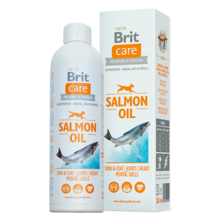 Suplimente Alimentare - Brit Care ulei de somon 250 ml