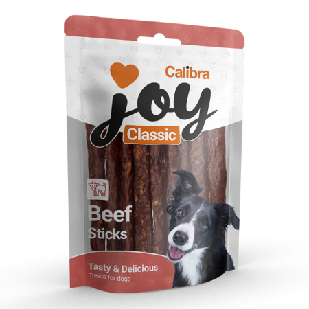 Recompense & Snack - Calibra Joy Dog Classic Beef Sticks, recompense pentru câini 80g