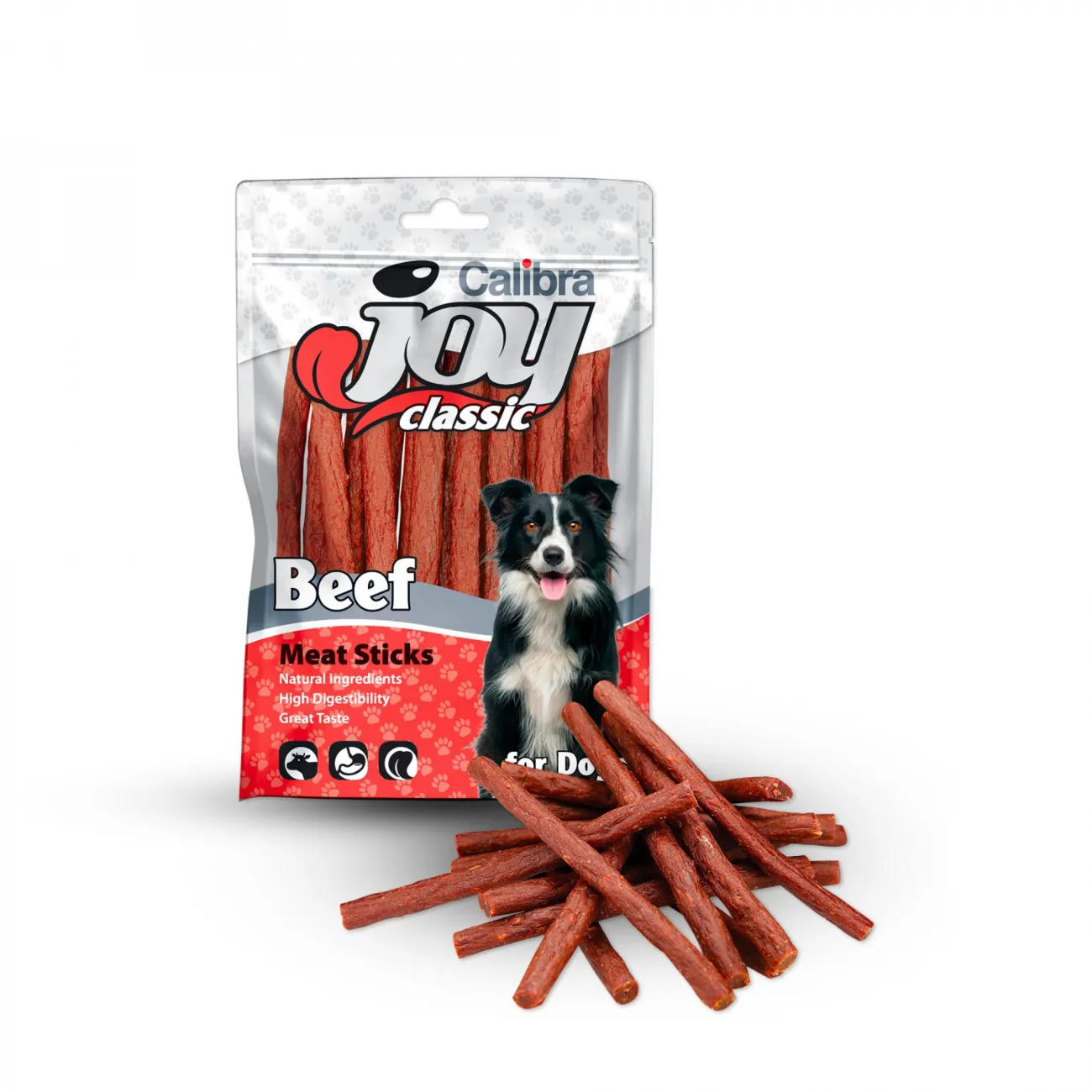 Recompense & Snack - Calibra Joy Dog Classic Beef Sticks, recompense pentru câini 80g