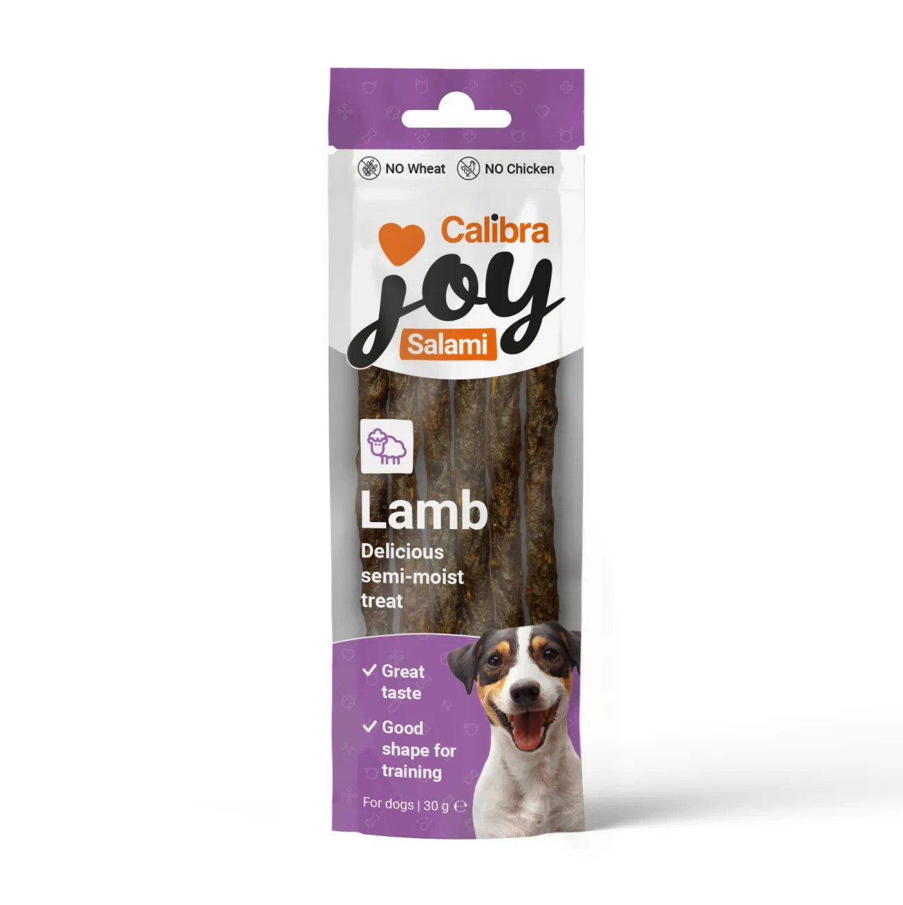 Recompense & Snack - Calibra Joy Dog Salami Lamb, recompense pentru câini 30g