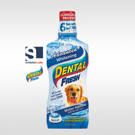 Periaj & Unghii - Dental Fresh Advanced Whitenning pentru caini, 237 ml