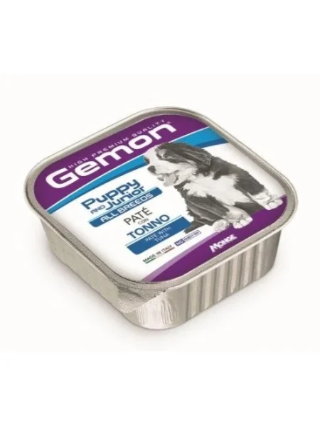 PUPPY SHOP - Gemon Pate premium puppy & junior cu ton 150g