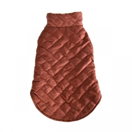 Hainuțe - Hainuta pentru caini Bricks Maro, 40 cm