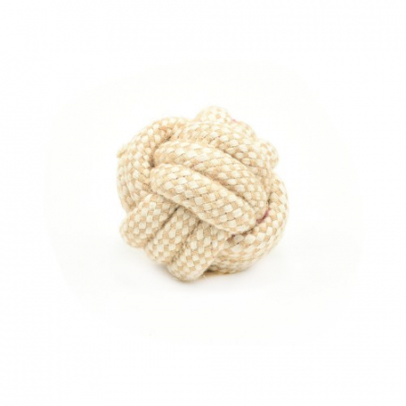 Jucării - Jucărie pentru câini, minge sfoară 7,5 cm