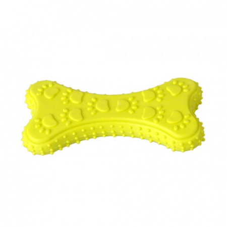 Jucării - Jucărie pentru câini, os cu lăbuțe 10,5 cm, div.culori