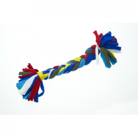 Dog OUTLET - Jucărie pentru câini, sfoară impletită din bumbac 26 cm