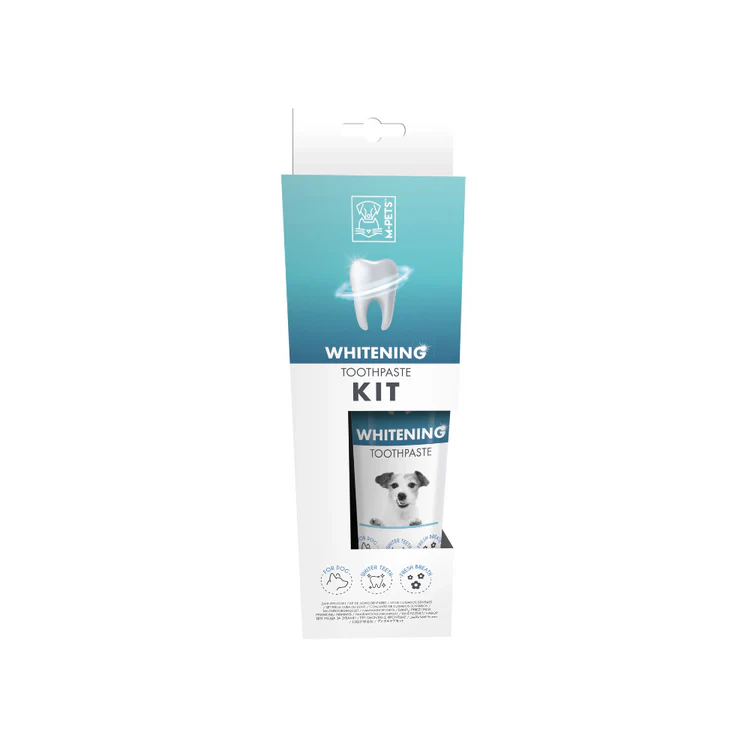 Igienă Ochi/ Urechi/ Dinți - M-Pets Kit pastă de dinți și periuțe pentru câini