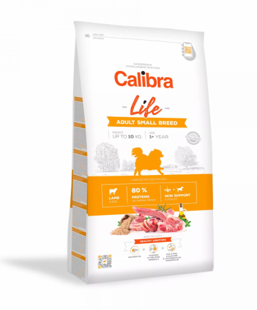 Hrană uscată - Mâncare uscată pentru câini Calibra Dog Life Adult Small cu miel, 6 kg
