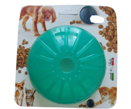 Dog OUTLET - Minge Snack Ball pentru câini, turcoaz 12 cm