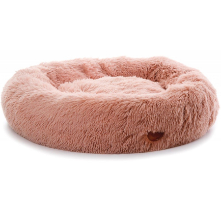 Paturi & Culcușuri - Patut gogoasa roz pufos 60 cm