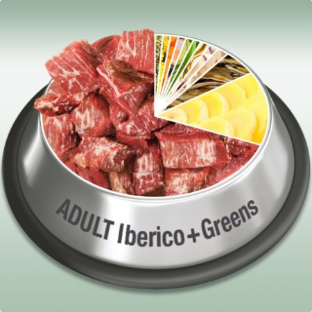 Platinum Adult Iberico & Greens hrană semiuscată pentru câini 5kg [2]