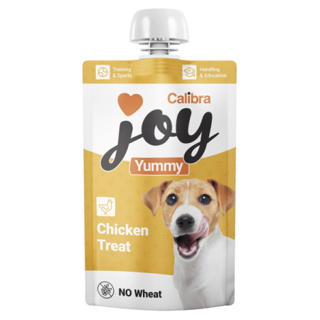 Recompense & Snack - Recompensă cremoasă Calibra Joy Dog Yummy cu pui  100 g