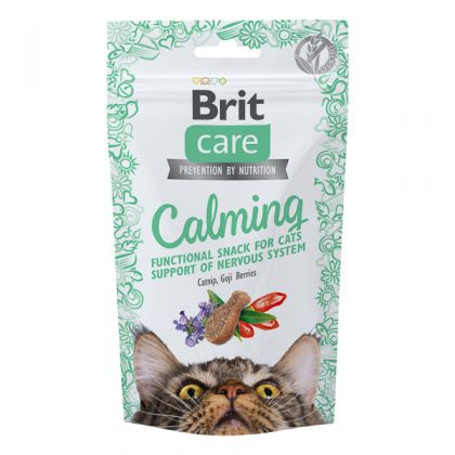 Pisici - Recompensa pentru pisici Brit Care Cat Snack Calming, 50 g