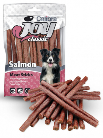 Recompense & Snack - Recompense pentru caini Calibra Joy Salmon Sticks, 80g