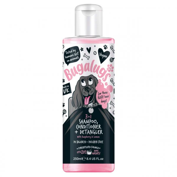 Sampon & Parfum - Sampon Bugalugs 3 in 1 Raspberry