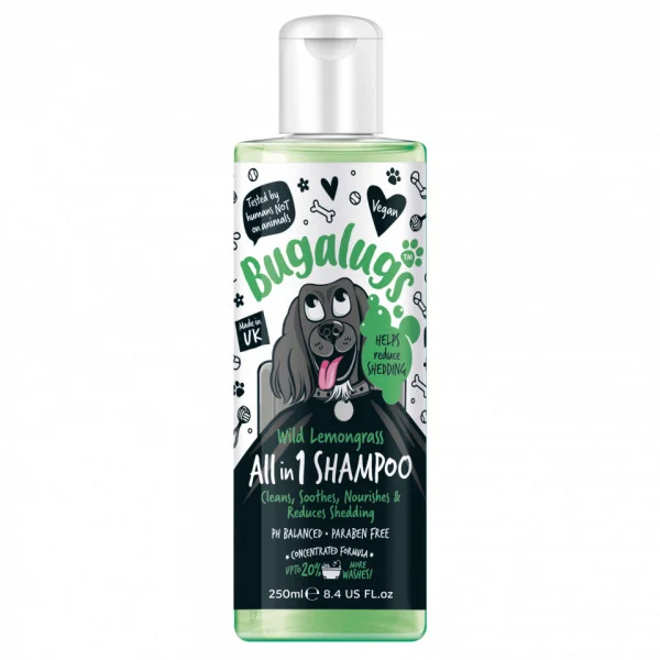 Sampon & Parfum - Sampon Bugalugs wild Lemongrass 250 ml