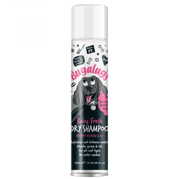 PUPPY SHOP - Sampon uscat pentru câini Bugalugs Baby Fresh - 200ml