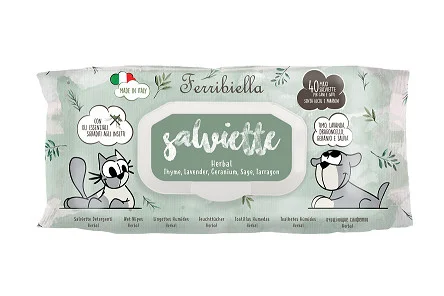 Sampon & Servețele umede - Servetele umede Ferribiella - Herbal - 40buc