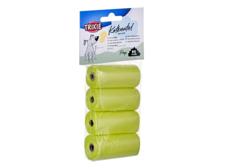 Pungi igienice & Suport - Trixie Pungi Igienice cu Lamaie, 4 Role/20 buc