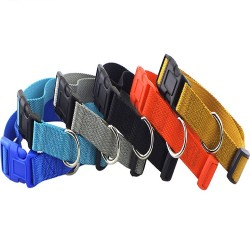 Zgardă - Zgarda textilă pentru câini 1.9 x 35-50 cm, div. culori