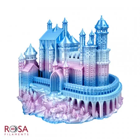 Filament 3D 1.75 mm PLA - Multicolor Silk Candy 800g [2]