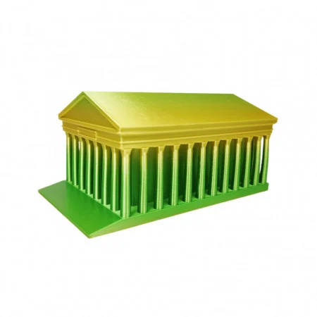 Filament 3D 1.75 mm PLA - Multicolor Silk Jungle 800g [5]