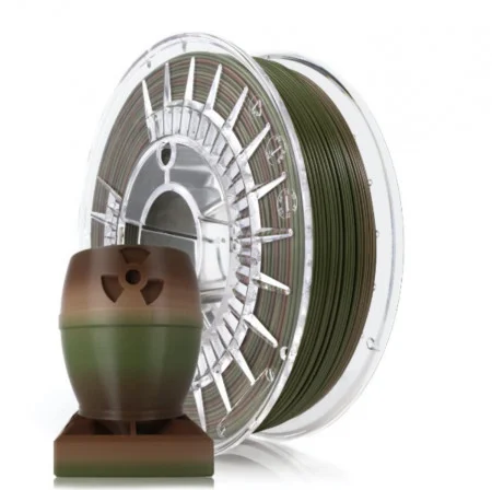 Filament 3D 1.75 mm PLA Rainbow Army Forest 800g [2]