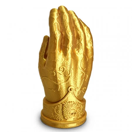 Filament 3D 1.75 mm PLA - Silk Gold Auriu 800g [5]