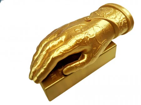 Filament 3D 1.75 mm PLA - Silk Gold Auriu 800g [3]