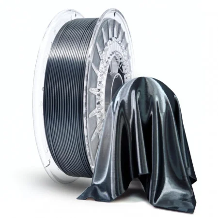 Filament 3D 1.75 mm PLA - Silk Graphite Gri 800g [2]