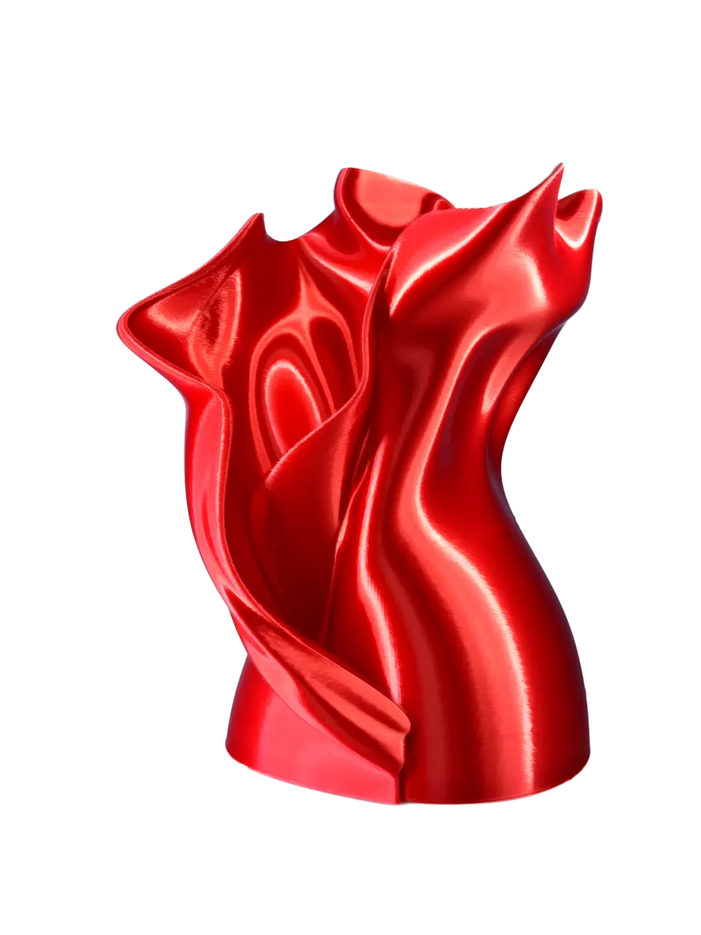 Refil Filament 3D 1.75 mm PLA - Silk Red Rosu 800g [3]