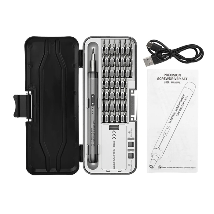 Surubelniță electrică de precizie compactă reîncărcabilă [7]