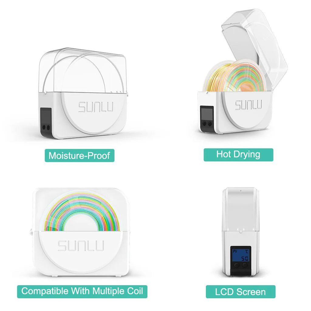 Uscator pentru filamente imprimante 3D Sunlu Filadryer S1 plus [5]