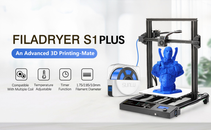 Uscator pentru filamente imprimante 3D Sunlu Filadryer S1 plus [6]