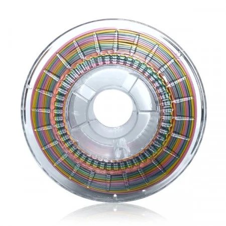 PLA - Filament 3D 1.75 mm PLA - Rainbow Silk 800g