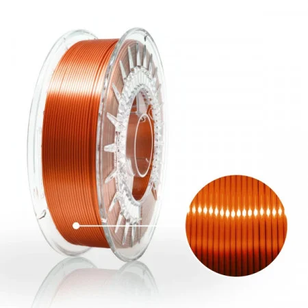 PLA SILK - Filament 3D 1.75 mm PLA - Silk Copper Cupru 800g