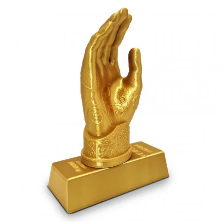 Filament 3D 1.75 mm PLA - Silk Gold Auriu 800g [3]