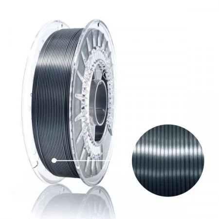 PLA SILK - Filament 3D 1.75 mm PLA - Silk Graphite Gri 800g