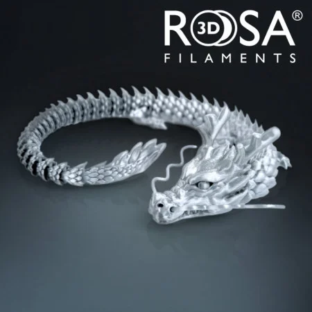 Filament 3D 1.75 mm PLA - Silk Silver Aringtiu 800g [2]