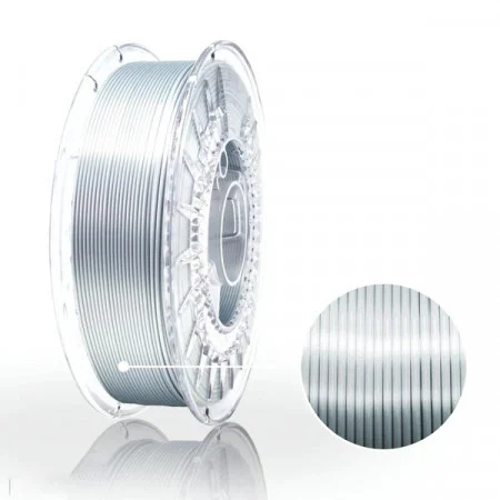 PLA SILK - Filament 3D 1.75 mm PLA - Silk Silver Aringtiu 800g